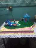 Cake de cumpleaños, otro bizcocho de yema