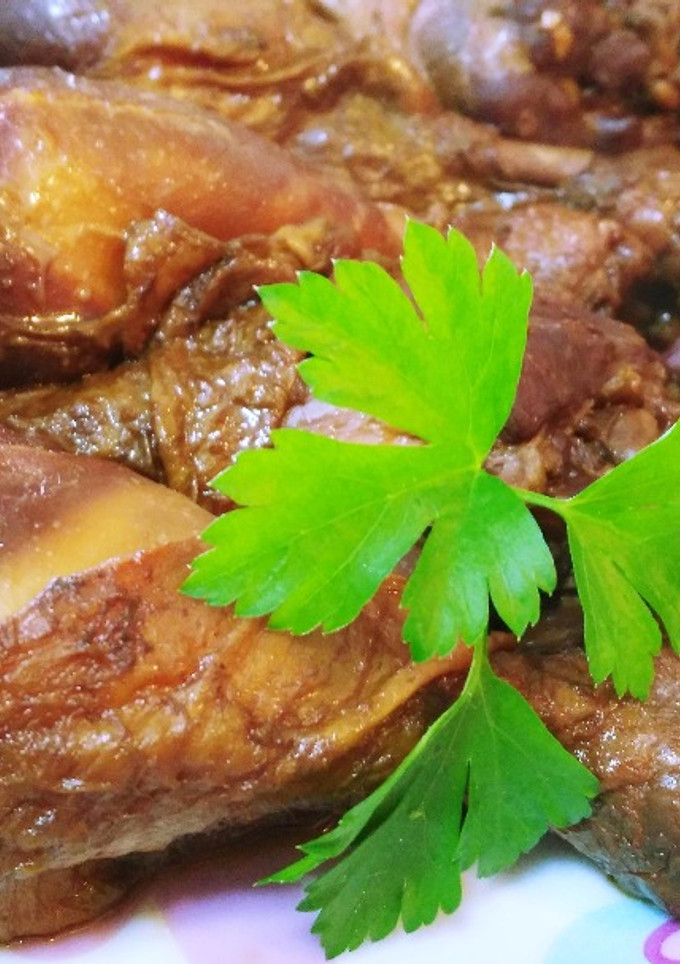 Una foto de Pollo caramelizado con coca-cola & soja