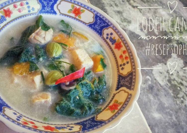 Resep Lodeh Campur yang praktis