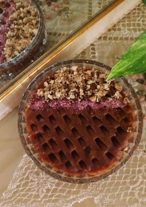 عکسی از دستور حلوای گردو و هل و روغن ذرت