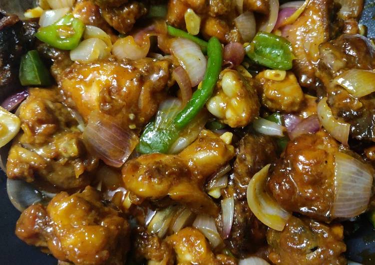 Steps to Make Super Quick Homemade Dry chilli chicken
