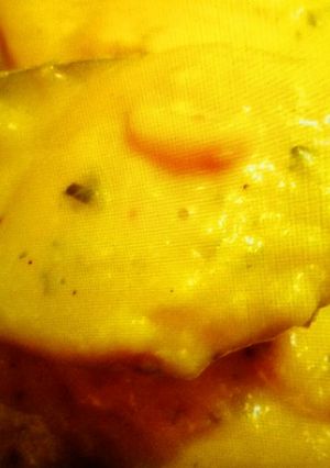 Une photo de Velouté de butternut aux crevettes