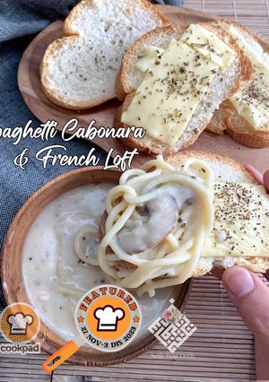 Gambar Spaghetti Cabonara & French Loft