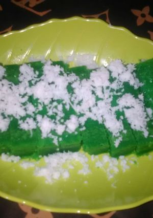 Foto resep Eggless moist pandan cake kukus by icha(modifikasi eggless chocolate cake chef farah Quinn)