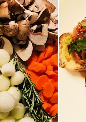 A picture of Fullblood Wagyu Chuck Tender Beef Bourguignon.
