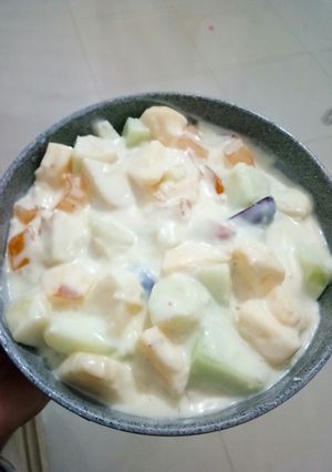 Foto resep Salad buah simpel