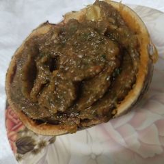 A picture of Wood apple chutney.