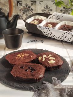 Foto resep Mini Choco Banana Cake (Super Moist)