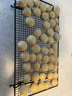 A picture of Chocolate chip mini muffins.
