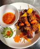 Thịt xiên nướng