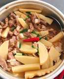 Thịt kho măng tươi