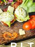 BLT (Beef Bacon Lettuce Tomato) Egg Bun