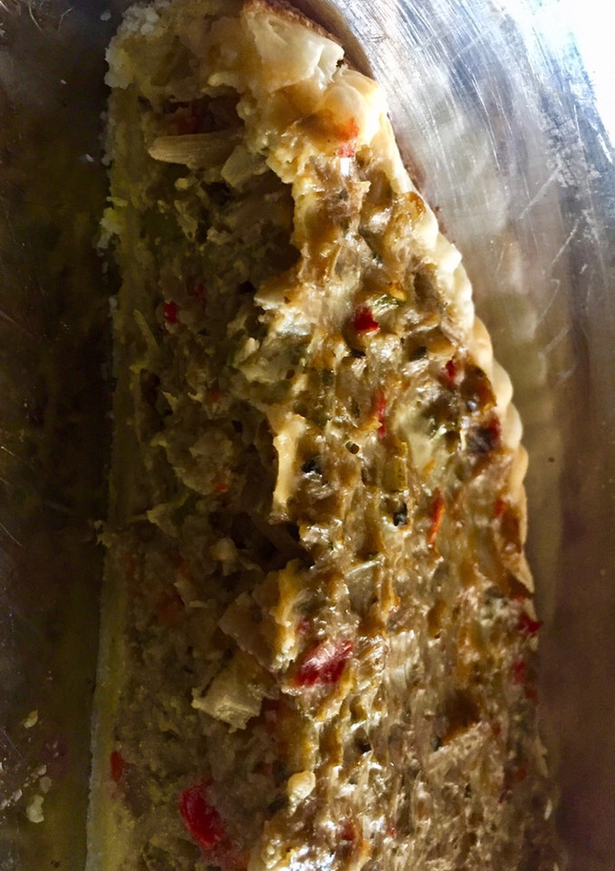 Una foto de Tarta de tallos de acelga