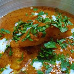A picture of Aaloo masala Amritsari.