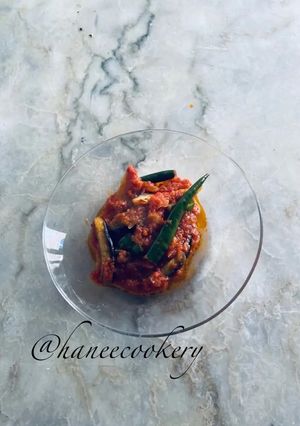 A picture of Eggplant Curry ❦.