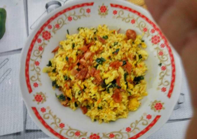 Resep: Nasi goreng daun mengkudu Rumahan