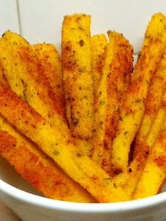 Una foto de Snacks de polenta SIN (sin gluten, sin materia grasa, sin huevo, sin lactosa)