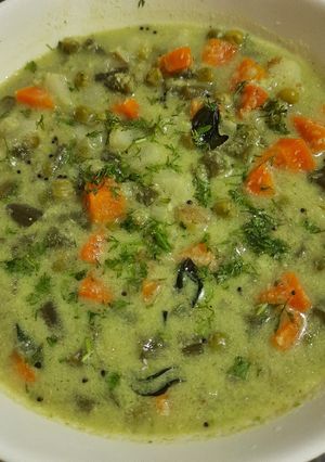 मिक्स वेज कुरमा (Mix vegetable kurma recipe in Hindi) रेसिपी मुख्य फोटो