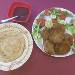 Mutton shami kababs A picture of Mutton shami kababs.