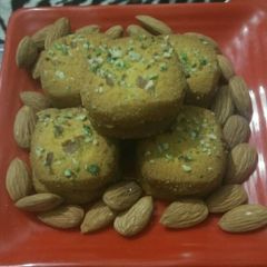 A picture of Jaggery dry fruits cookies.