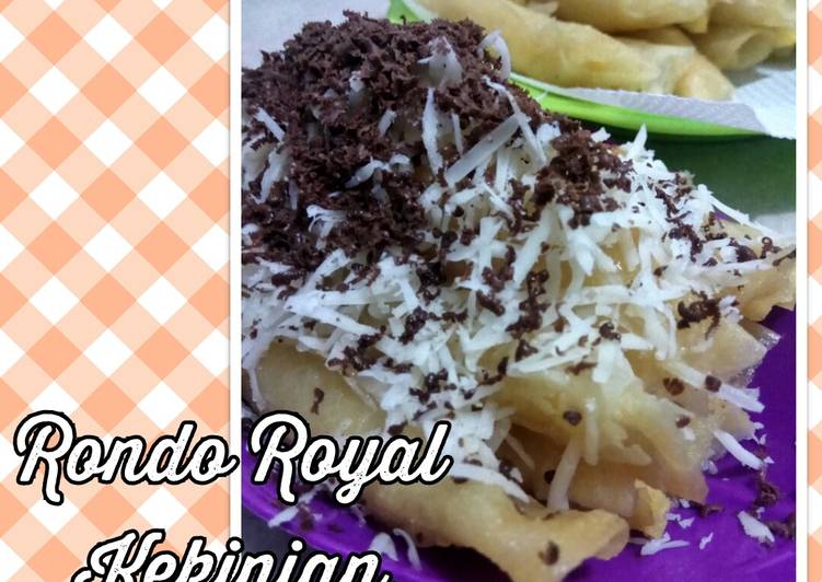 Resep Rondo Royal Kekinian Anti Gagal