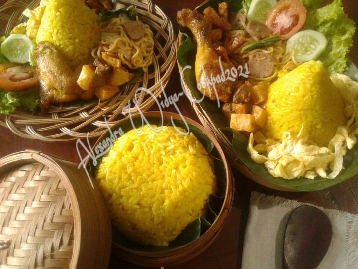 Cara Gampang Menyiapkan Resep  Nasi Kuning Praktis yang Bisa Manjain Lidah, Enak Banget