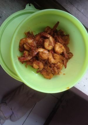 Foto resep Udang colek-colek sambalado