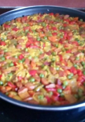 Una foto de Paella para peques