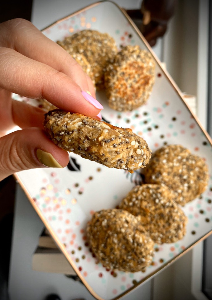 Una foto de Snacks veganos dulces