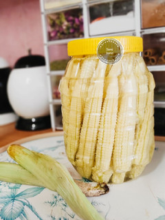 عکسی از دستور ترشی بیبی کورن(بلال کوچک)