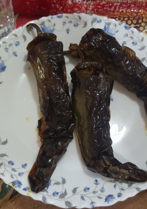 A picture of Stuffed chilli.