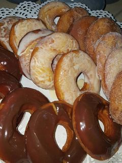 صورة لوصفة دونات لذيذه وسهله👅💗