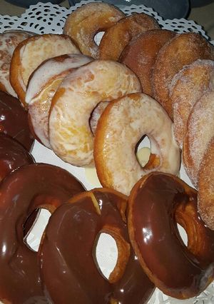 صورة لوصفة دونات لذيذه وسهله👅💗