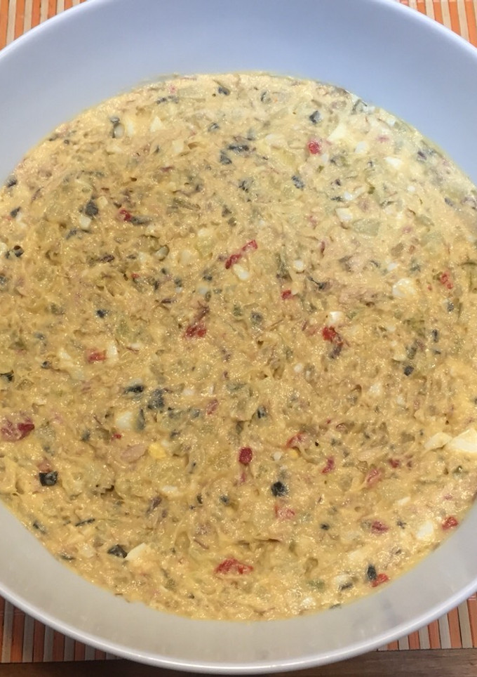 Una foto de Ensaladilla Rusa con Caballa