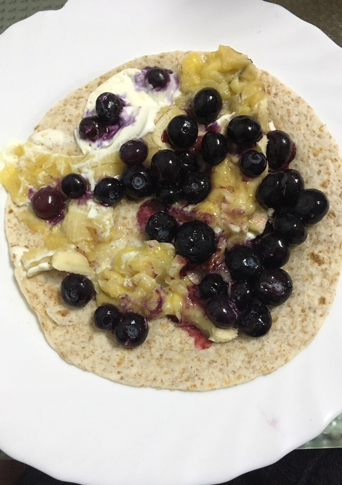 Una foto de Fajita dulce, desayuno delicioso