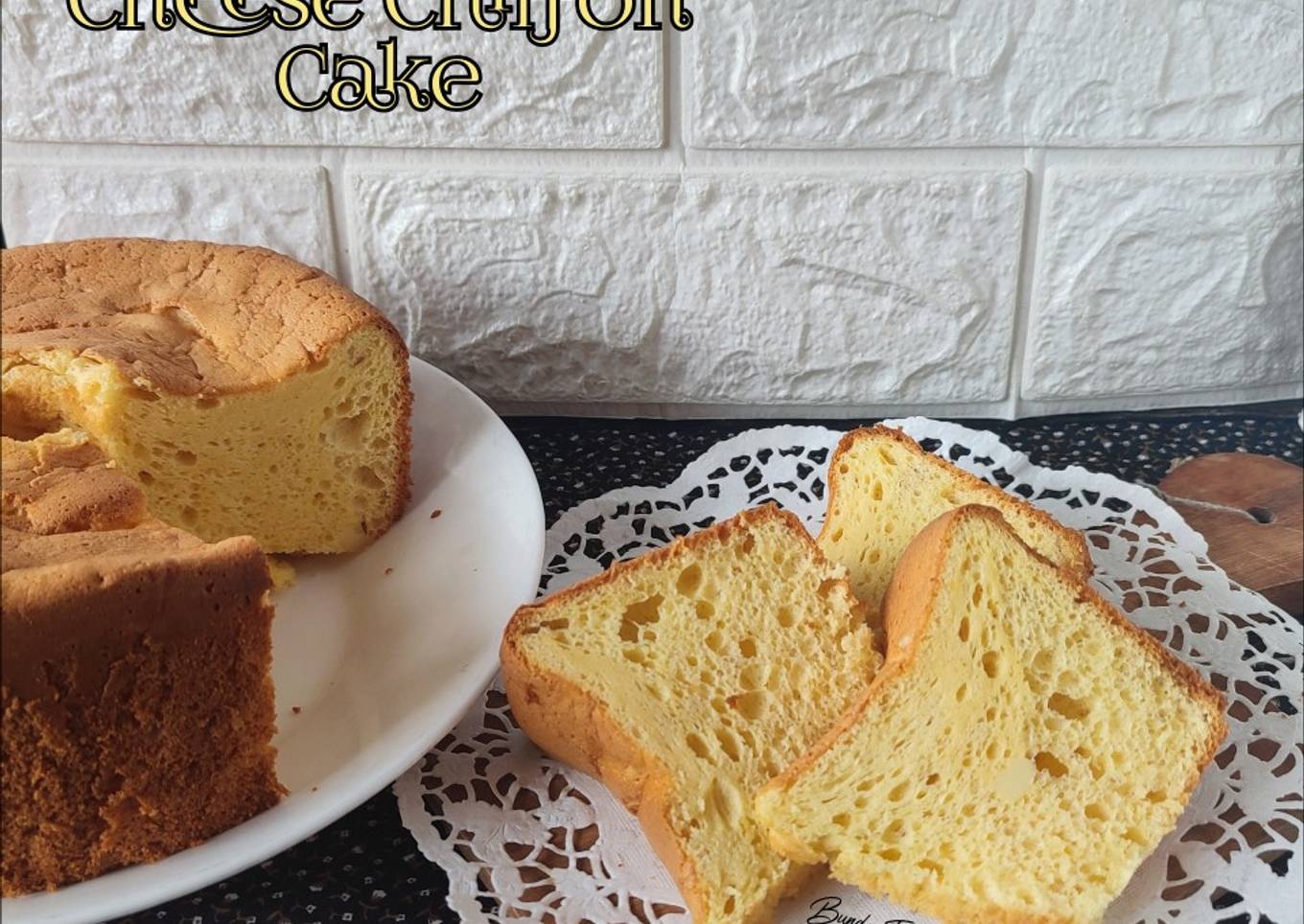 Cheese Chiffon Cake