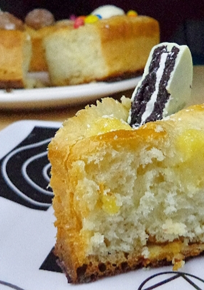 Una foto de Rosca de Pascua fácil sin amasado🥚