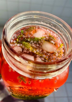 A picture of Rooh Afza Mojito.