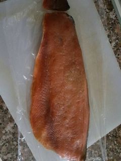 Una foto de Salmón Ahumado en casa