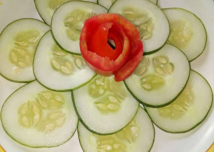 Simple Way to Make Speedy Cucumber and tomato styles Cooking Basics for Newbies