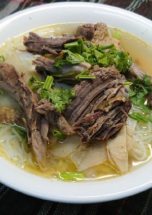 Hình của món Bún măng vịt (nấu nồi áp suất).