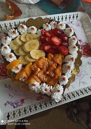 صورة لوصفة تحلية بالفلون