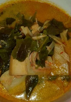 Foto resep Lodeh tewel daun Soo