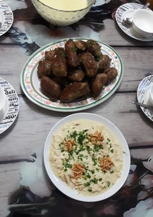 صورة لوصفة كرشات محمره مع فته