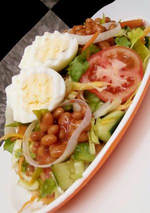 A picture of Baked beans salad.