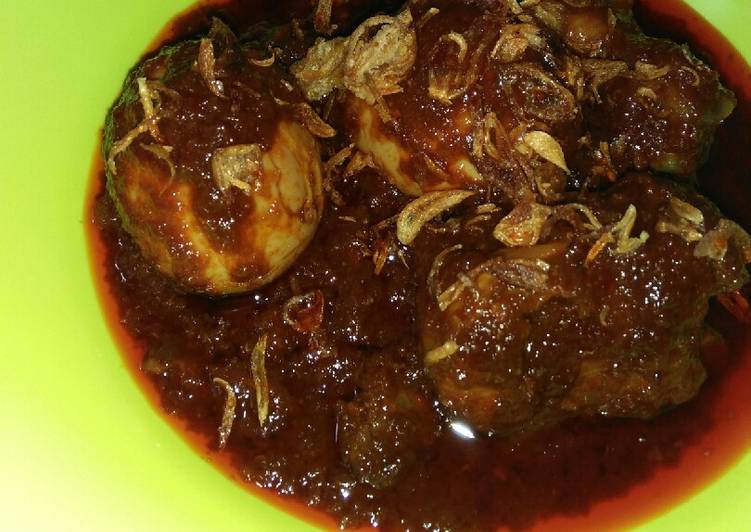 Resep Ayam Hintalu Masak Habang, Lezat Sekali