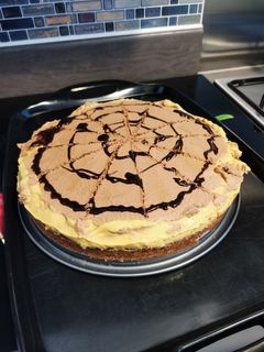 Mangós - túrós torta gluténmentesen recept fotója