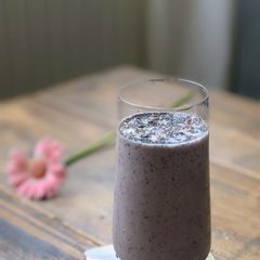 A picture of Oats berries seeds smoothie.