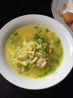 Foto resep Soto Ayam kuah Kuning