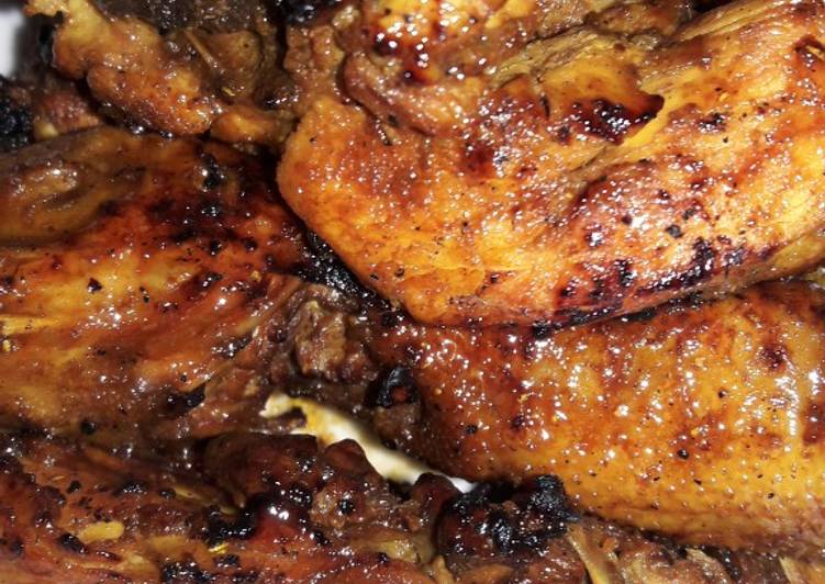 Resep Ayam bakar pedas simple bangetttt, Sempurna